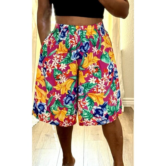 Vintage COUNTERPARS Bermuda Skort Made in USA Sz S Skorts 90s - Picture 7 of 7